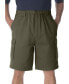 ფოტო #1 პროდუქტის Big & Tall by KingSize Renegade 9" Full Elastic Waist Cargo Shorts