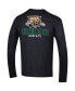 Фото #1 товара Men's Black Ohio Bobcats Team Stack Long Sleeve T-shirt