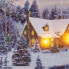 Фото #2 товара Картина Рождество Разноцветный Деревянный Полотно 20 x 15 x 1,8 cm