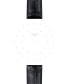 ფოტო #3 პროდუქტის Official Interchangeable Black Leather Watch Strap