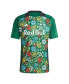 ფოტო #2 პროდუქტის Men's Green New York Red Bulls 2024 One Planet Pre-Match Top