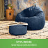 Фото #2 товара Sitzsack-Hocker "Home Linen" 45x25cm