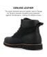 Фото #8 товара Men's Range Tru Comfort Foam Plain Toe Lace-up Ankle Boots