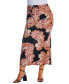 Фото #4 товара Plus Size Paisley Fold Over Maxi Skirt