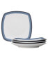 Фото #34 товара Colorscapes Layers Square Dinner Plate Set/4, 10.75"