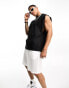 Фото #2 товара ASOS DESIGN oversized basketball shorts in white sporty mesh