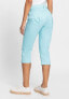 ფოტო #2 პროდუქტის Women's Mona Fit Slim Leg Power Stretch 5-Pocket Capri