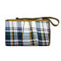 Oniva® by English Plaid & Camel Blanket Tote Outdoor Picnic Blanket