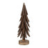 Christmas Tree Brown Paolownia wood Tree 21 x 21 x 60 cm