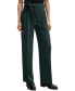 ფოტო #1 პროდუქტის Women’s Crease-Resistant Relaxed-Fit Trousers