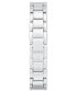 ფოტო #3 პროდუქტის Women's Silver-Tone Bracelet Watch 37mm, Created for Macy's