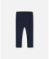 ფოტო #1 პროდუქტის Big Girls Rib Leggings Navy