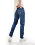 Фото #3 товара Tommy Jeans regular tapered dad jeans in mid wash