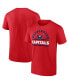 ფოტო #1 პროდუქტის Men's Red Washington Capitals Goaltender Combo T-shirt