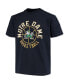 ფოტო #2 პროდუქტის Big Boys Navy Notre Dame Fighting Irish Basketball T-shirt