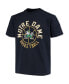 Big Boys Navy Notre Dame Fighting Irish Basketball T-shirt