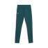 Фото #2 товара Леггинсы женские брюки PUMA Live In High Waist 89% полиэстер 11% эластан, цвет зеленый, повседневный, спортивный, высокая талия