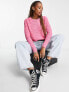 Фото #3 товара Only pointelle lightweight jumper in bright pink