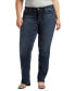 Фото #1 товара Джинсы буткат Silver Jeans Co. plus Size Suki, короткие и обычной длины