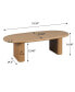 Фото #5 товара 51" Tapered Tabletop Coffee Table (Natural Wood)