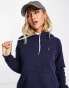 Фото #4 товара Polo Ralph Lauren long sleeve hoodie in navy