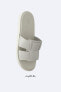 Фото #5 товара Плетеные кожаные сандалии ZARA