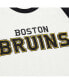 Фото #4 товара Men's Cream Boston Bruins Legendary Slub Vintage-Like Raglan Long Sleeve T-shirt