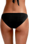 Фото #2 товара Vitamin A Women's 182598 Mendocino Luciana Hipster Black Bikini Bottom sz. Small