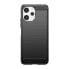 Фото #7 товара Elastyczne etui pokrowiec wzór karbon do Xiaomi Redmi 12 Carbon Case czarne