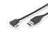 Фото #9 товара DIGITUS USB Type-C™ connection cable - Gen2 - Type-C™ 90° to A - 1 m - USB C - USB A - USB 3.2 Gen 1 (3.1 Gen 1) - 10000 Mbit/s - Black