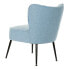 Фото #2 товара Кресло DKD Home Decor Чёрный Разноцветный Небесный синий Металл 52 x 64 x 74 cm