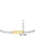 ფოტო #3 პროდუქტის Women's Cubic Zirconia 'Mom' Adjustable Bolo Bracelet