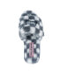 Women's Hiero Slip-On Checkered Slippers