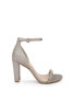 Фото #2 товара Women's Alyssa Two Piece Block Heel Evening Sandals