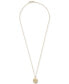 Фото #3 товара Wrapped diamond Sagittarius Constellation 18" Pendant Necklace (1/20 ct. tw) in 10k Yellow Gold, Created for Macy's