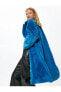 Пальто Koton Oversize Plush Coat