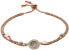 Double bronze bracelet with crystals JF02951791