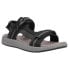 Фото #2 товара Propet Eli Strap River Mens Black Casual Sandals MSV031N-BLGR