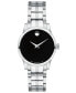 ფოტო #1 პროდუქტის Women's Swiss Stainless Steel Bracelet Watch 28mm