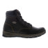 Фото #1 товара Lugz Hardwood MHARDWV-2594 Mens Black Synthetic Lace Up Casual Dress Boots