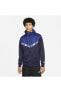 Фото #5 товара Sportswear Repeat Graphic Full-zip Hoodie Erkek Sweatshirt