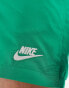 Nike Club Vignette woven shorts in green