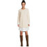 Time and Tru Sweater Dress Women Cream Layered-Look long sleeve Large 12-14