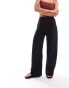 Фото #2 товара New Look wide leg trousers in black