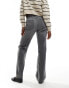 Фото #3 товара Stradivarius STR straight leg jean in washed grey