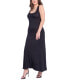 Women's Relaxed Fit Sleeveless Tunic Dress with Pockets