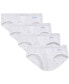 ფოტო #1 პროდუქტის Men's 4 Pack Stretch Cotton Bikini Briefs