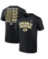 Men's Black Los Angeles Rams Super Bowl LVI Champions Big and Tall Schedule T-shirt Черный, 2xB - фото #2