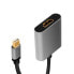 Фото #4 товара LogiLink CDA0110 - 0.15 m - Mini DisplayPort - HDMI - Male - Female - Straight