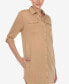 Фото #5 товара Women's Stretchy Button-Down Tunic Top